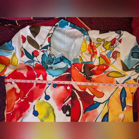 Long Button Blouse 2XL - Picture 7 of 13